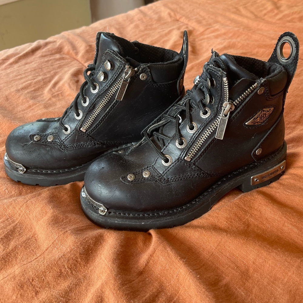 Vintage Harley Davidson Boots